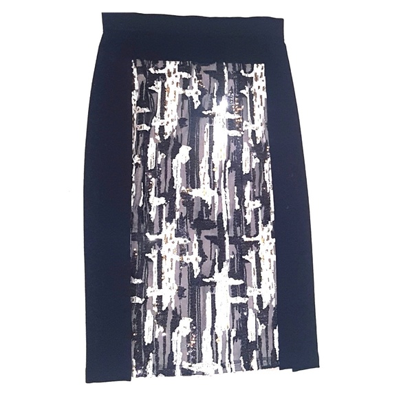 BCBG Sequin Pencil Skirt NWT - Picture 1 of 4